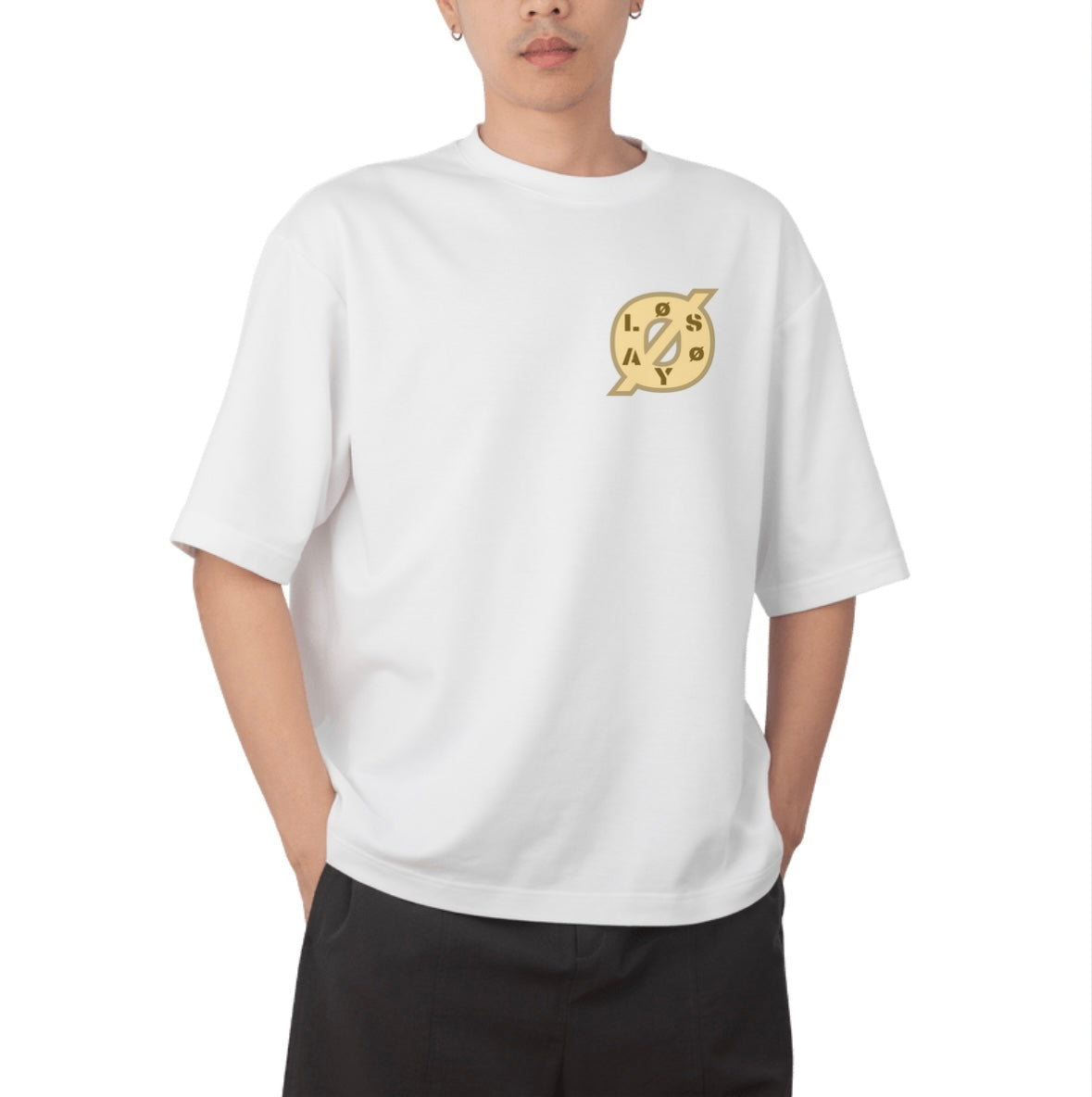 Pastel Yellow LØSØYA T-Shirt